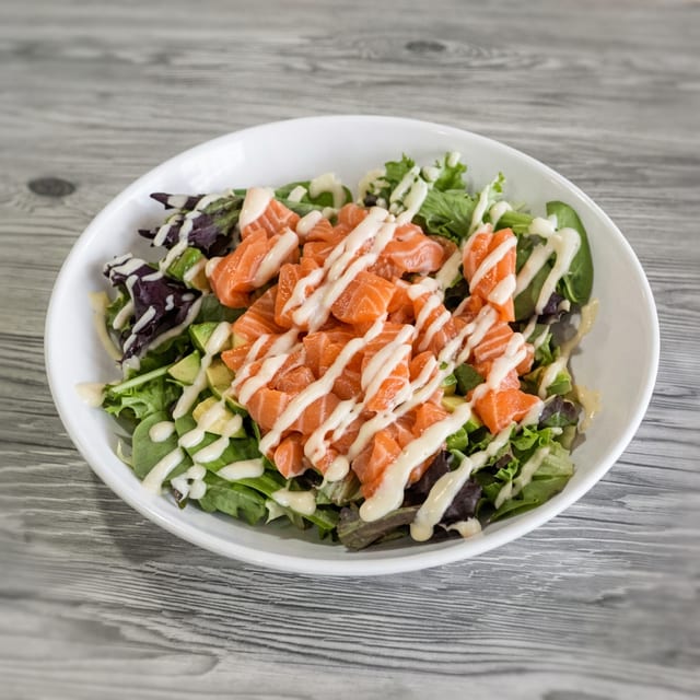 Salmon Avocado Salad.