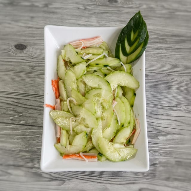 Sunomono (Cucumber Salad).