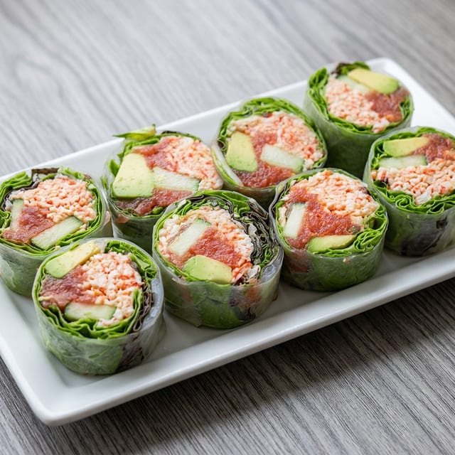 Sushi Go Lettuce Wrap.